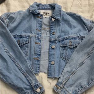 Zara vintage denim jacket